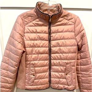 Lightweight Pink Puffer Jacket